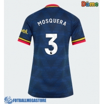 Fotballdrakt Dame Arsenal Cristhian Mosquera #3 Bortedrakt 2026-27 Kortermet